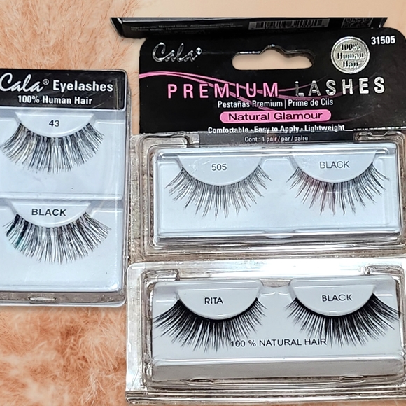 Eyelashes bundle, brush, adhesive and tweezers! - Picture 2 of 8